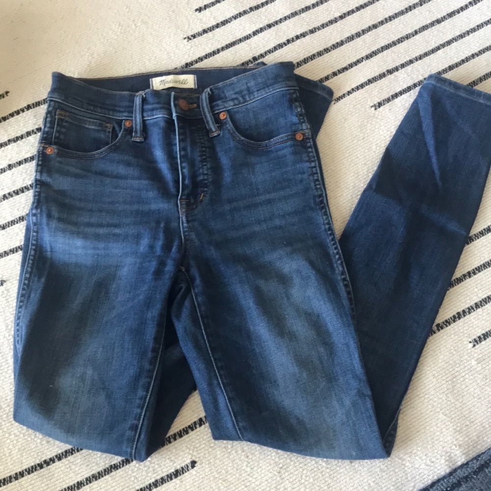 Madewell 10” High Rise Tall Skinny Jeans